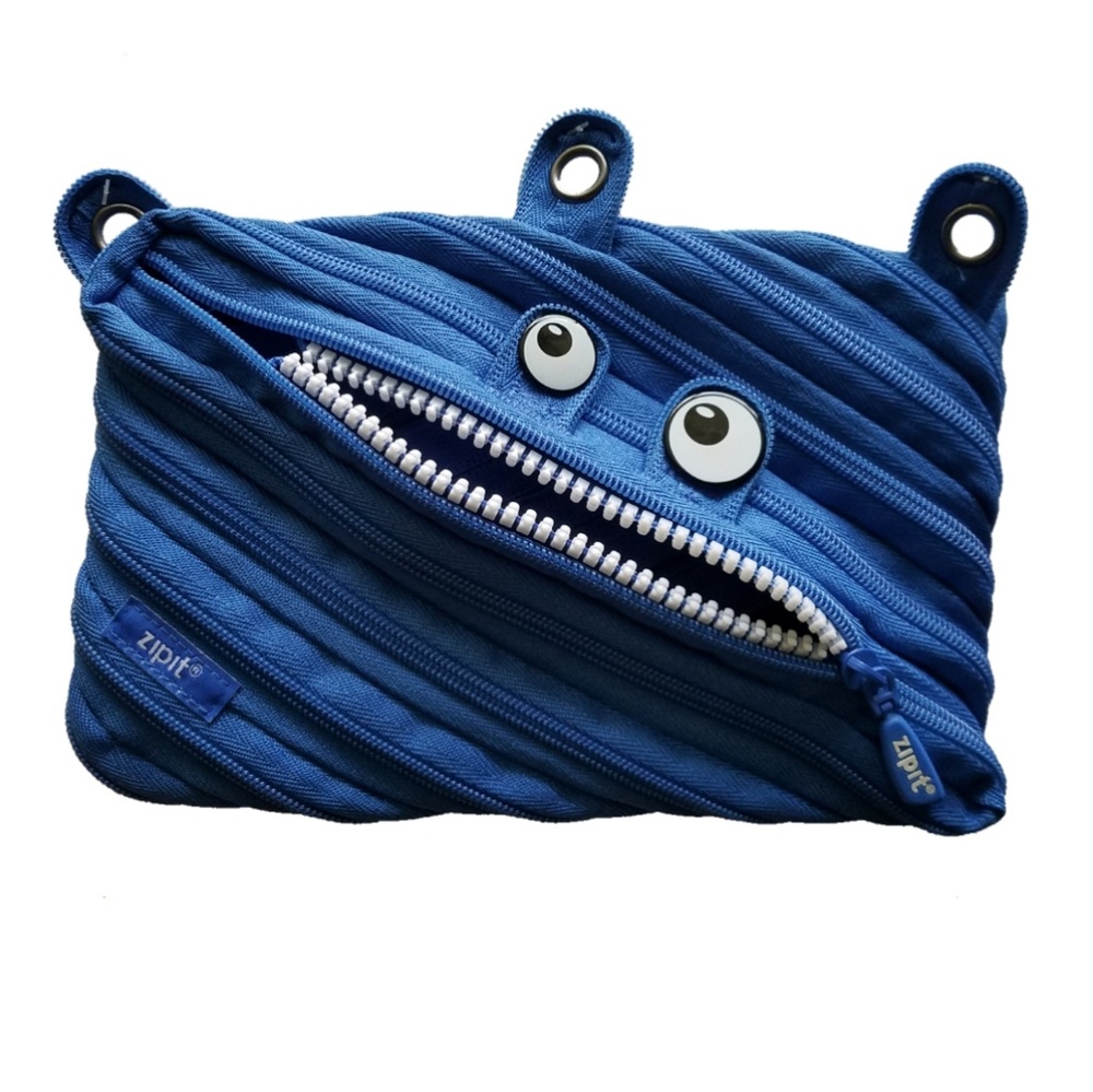 Zip It Grillz Pencil Case Blue